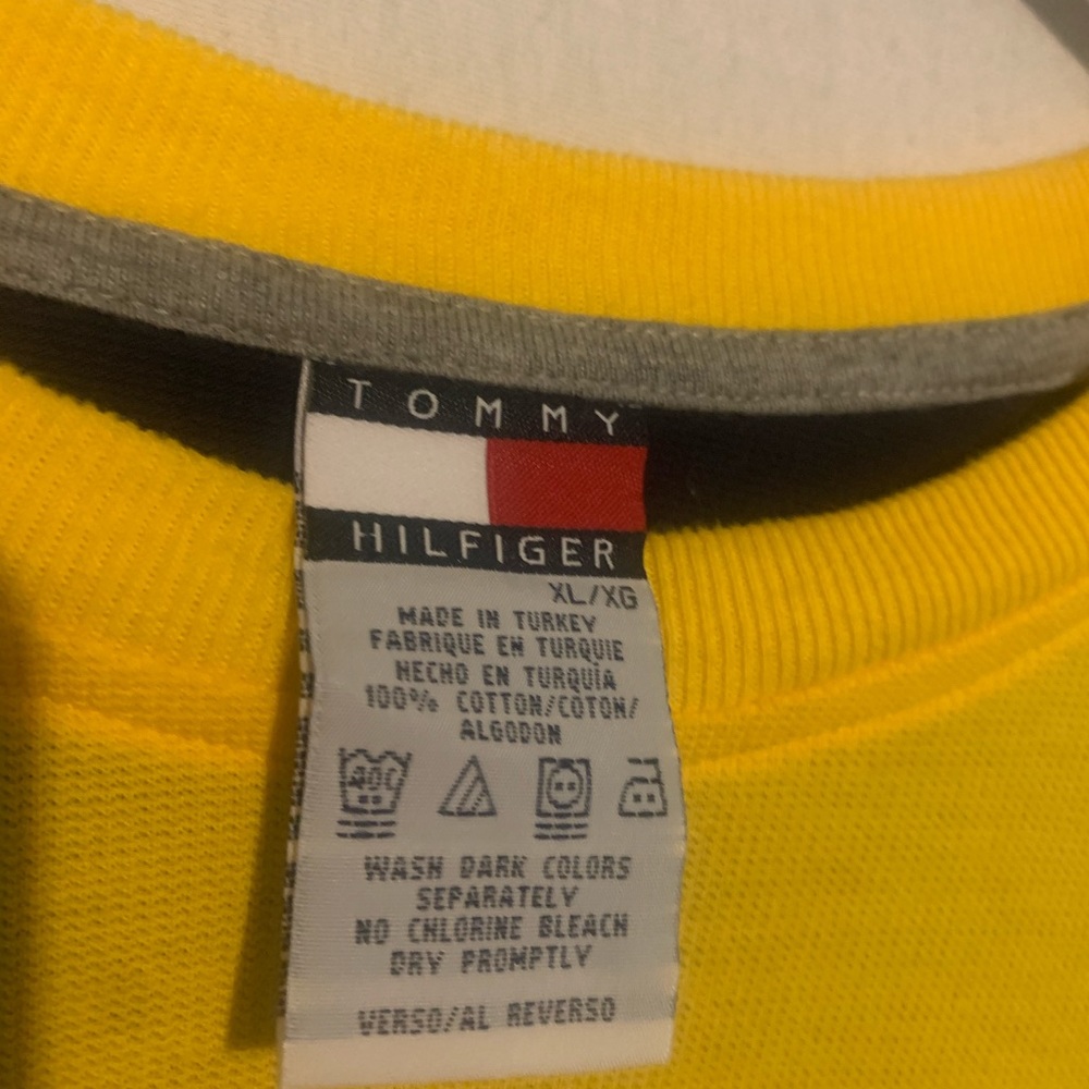 Retro Tommy Hilfiger Yellow Long Sleeve